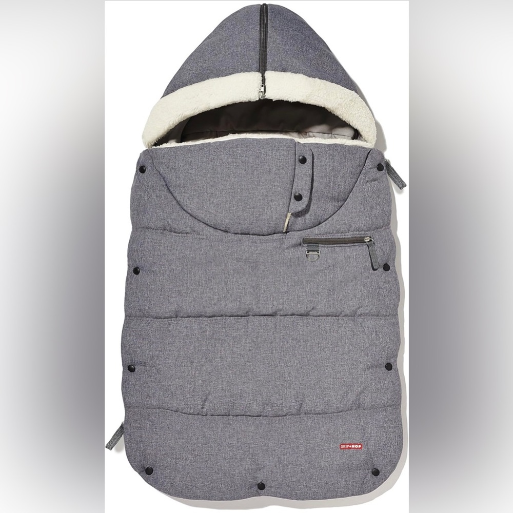 Skip hop stroller three season foot muff for toddlers
